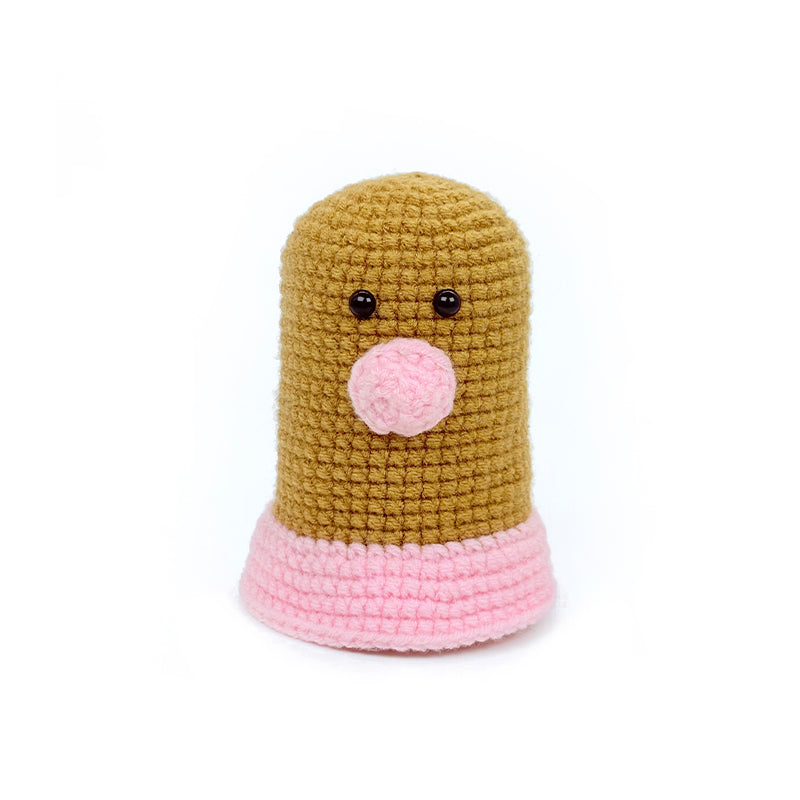 Adorable Big Nose Plush �C Handmade Crochet Cute Decor