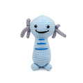 Adorable Blue Little Monster Plush �C Handmade Crochet Animal Decor